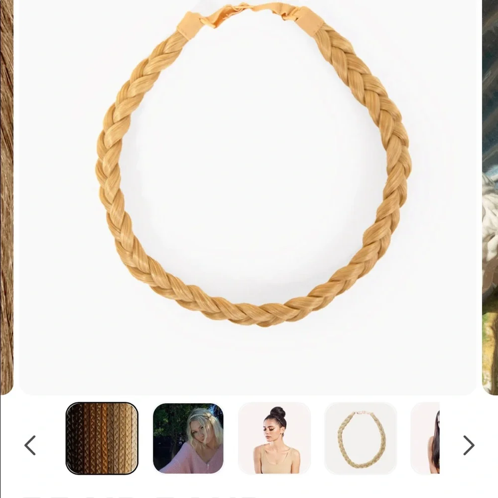 INH honey braid band - Picture 2 of 3